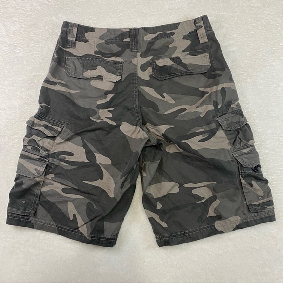 Lee dungarees camo cargo shorts Sz 32 - Picture 5 of 8